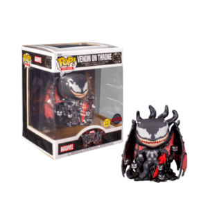 Funko Pop! Marvel: Venom - Venom on Throne Glow in the Dark Deluxe #965