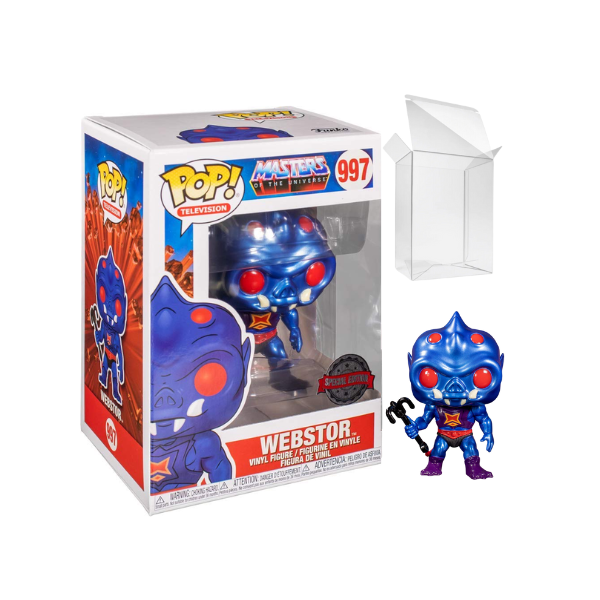 Funko Pop Masters of The Universe - Metallic Webstor #997 Exclusive