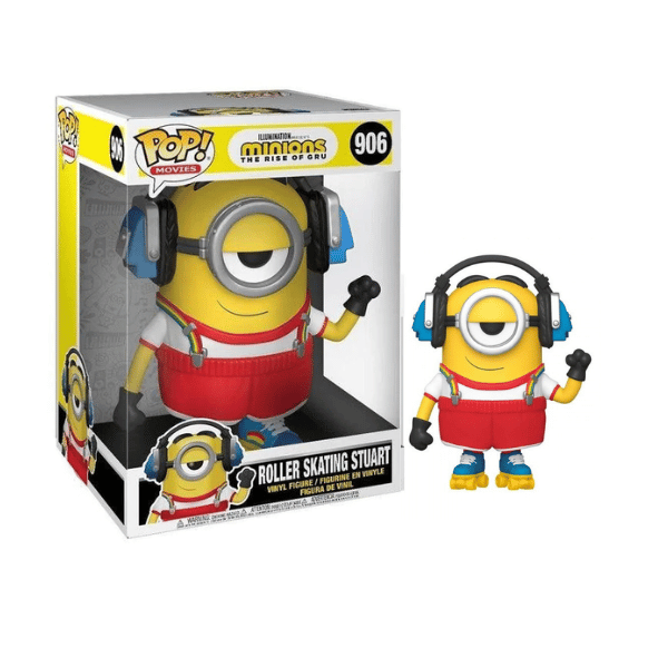 Funko Pop! Minions II - Roller Skating Stuart #906 Super Sized 25 cm