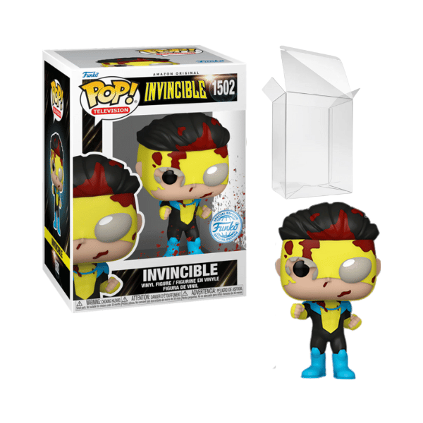 Funko Pop! Movies Invincible (2021) - Invincible (Bloody) #1502 Special Edition Exclusive (1)