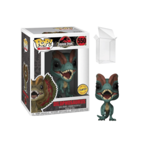 Funko Pop! Movies: Jurassic Park - Dilophosaurus (Frill Tucked Down) CHASE Versie