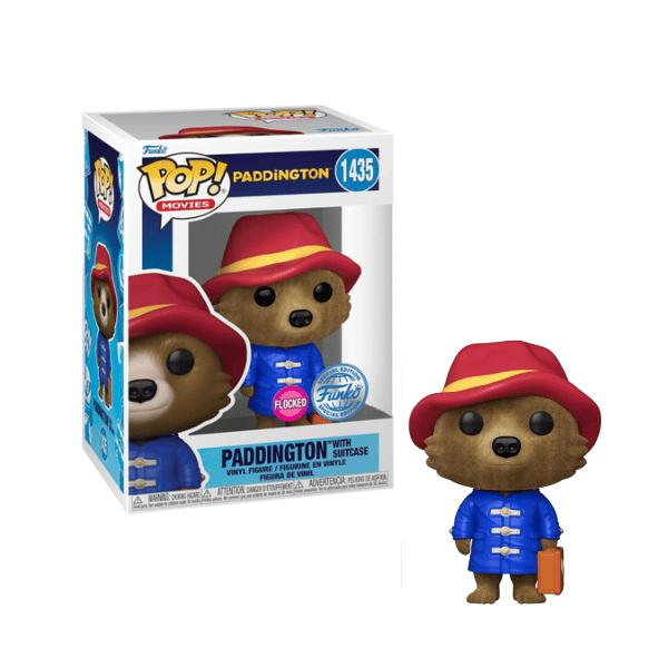 Funko Pop! Paddington - Paddington with Suitcase Flocked