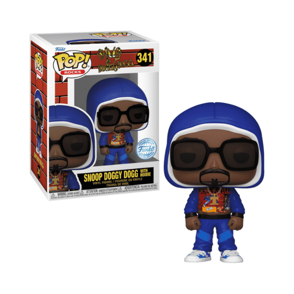 Funko Pop! Rocks Snoop Doggy Dog Hooded #341