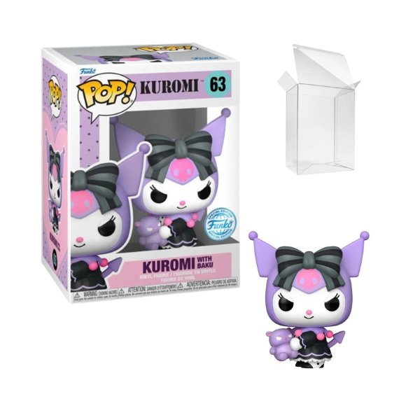 Funko Pop! Sanrio - Kuromi with Baku #63 Exclusive