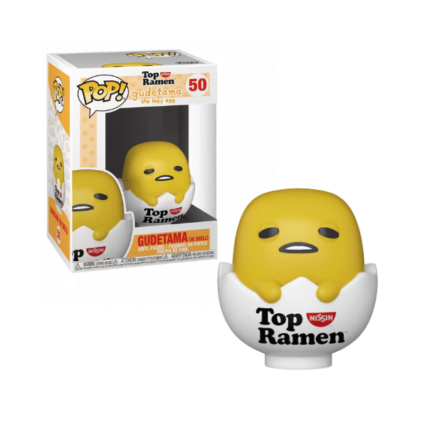 Funko Pop! Sanrio Nissin Top Ramen - Gudetama in egg shell #50