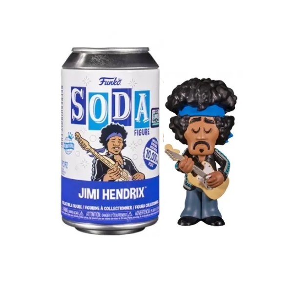 Funko Pop! Soda Music Jimi Hendrix 10.000 with chase