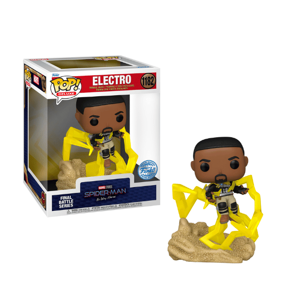 Funko Pop! Spider-Man No Way Home - Electro Final Battle Series Build-A-Scene Deluxe