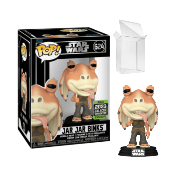 Funko Pop! Star Wars - Jar Jar Binks #624 2023 Galactic Convention Exclusive