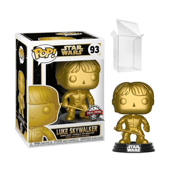 Funko Pop! Star Wars - Luke Skywalker Metallic Gold