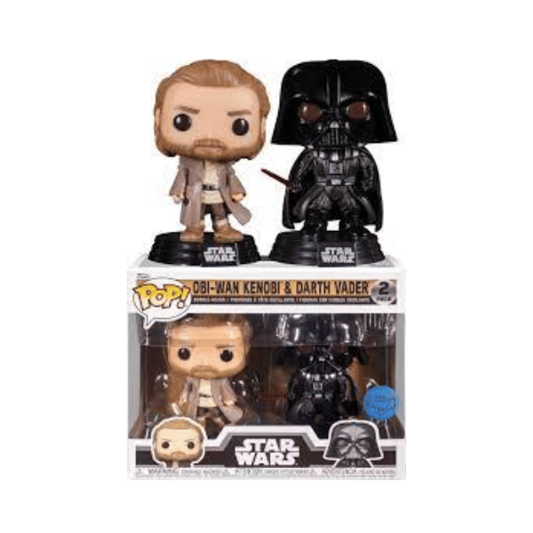 Funko Pop! Star Wars: Obi-Wan Kenobi - Obi-Wan Kenobi & Darth Vader Exclusive