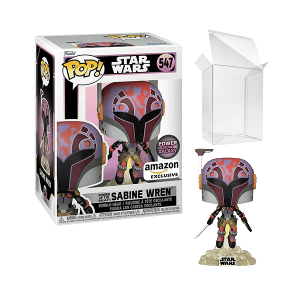 Funko Pop! Star Wars: Power of the Galaxy: Sabine Wren (with Darksaber) #547 Amazon Exclusive