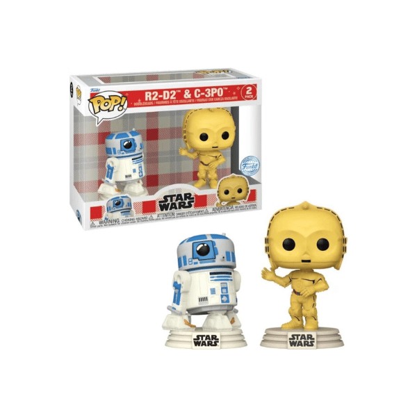 Funko Pop! Star Wars Retro Reimagined - R2-D2 and C-3PO 2-pack Exclusive