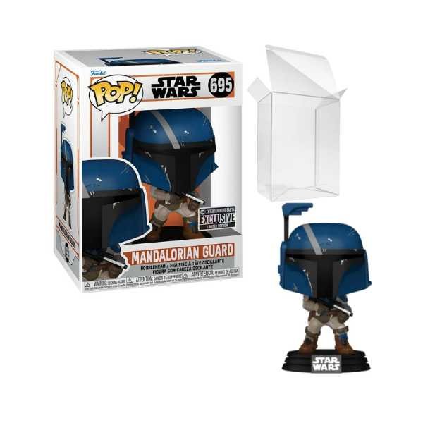 Funko Pop! Star Wars: The Mandalorian - Mandalorian Guard #695 EE Exclusive