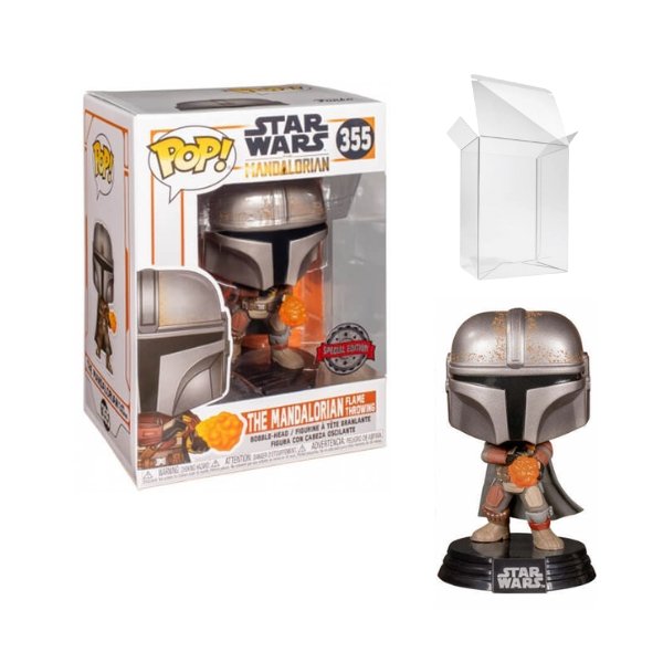 Funko Pop! - Star Wars: The Mandalorian - Wrist Rocket Metallic US Exclusive - Pop!