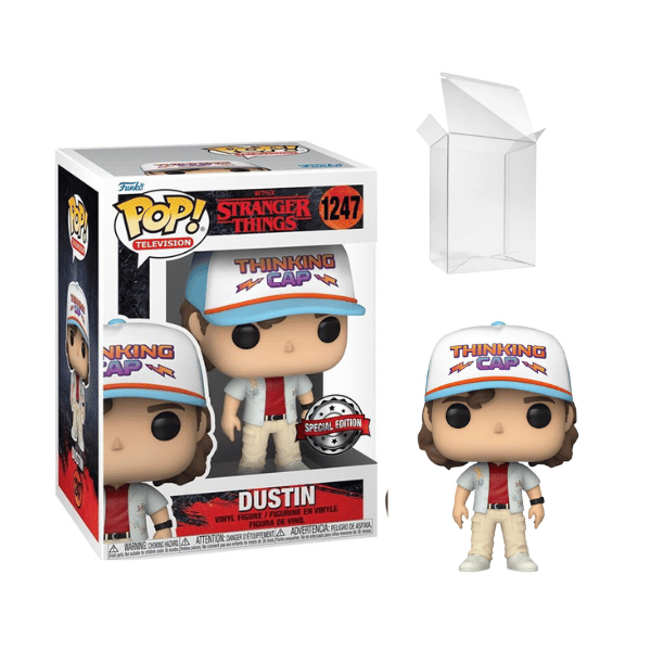 Funko Pop! Stranger Things 4 - Dustin with Dragon Shirt Exclusive