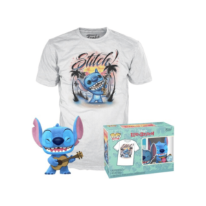 Funko Pop & Tee! Disney - Stitch Exclusive Diamond edition - Maat L