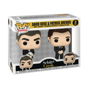 Funko Pop! Television: Schitt's Creek - David Rose & Patrick Brewer - 2 pack