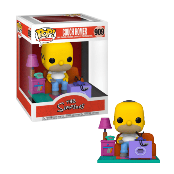 Funko Pop! Television: The Simpsons - Couch Homer #909