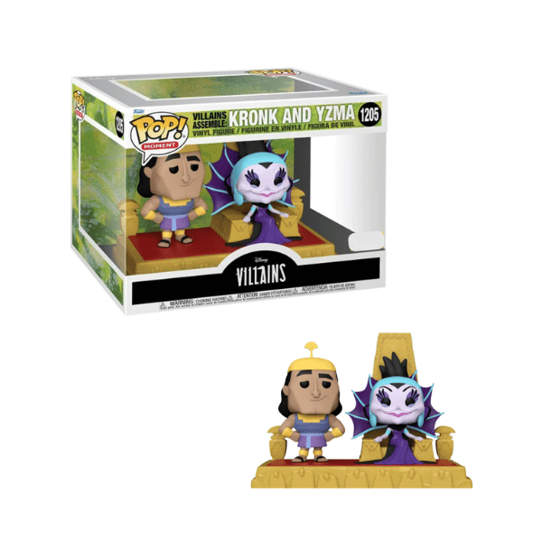 Funko Pop! The Emperor's New Groove - Yzma & Kronk Disney Villains Assemble Deluxe Diorama