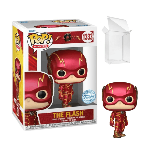 Funko Pop! The Flash (2023) - The Flash Metallic Exclusive