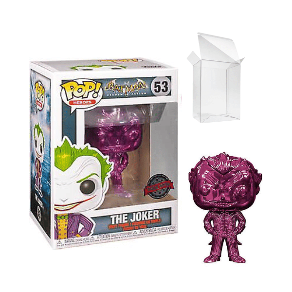 Funko Pop! The Joker - Batman Arkham Asylum - Heroes (53) Purple Chrome