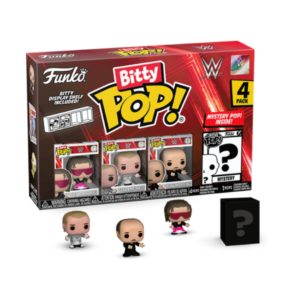 Funko Pop! WWE - Bret “Hit Man” Hart, Shawn Michaels, “Mean” Gene Okerlund & Mystery Bitty Series 01 k