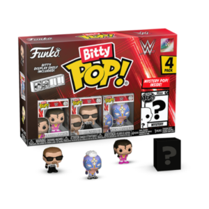 Funko Pop! WWE - Razor Ramon, Diesel, Rey Mysterio & Mystery Bitty Series 03