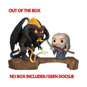 Out of the box FUnko Pop Gandalf vs Balrog Exclusive