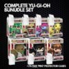 BUNDLE SET: 7X Yu-Gi-Oh! Funko Pop Bundle Pack + Free Protector Cases