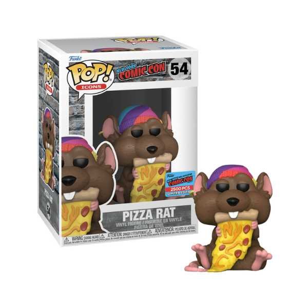 Funko Pop! Ad Icons: Pizza Rat Purple Hat - Brown Fur [NYCC 2021] #54