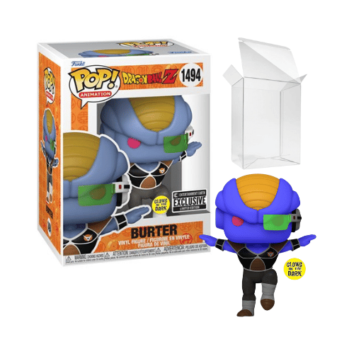 Funko Pop! Animation: Dragon Ball Z - Burter Glow In The Dark #1494 Entertainment Earth Exclusive