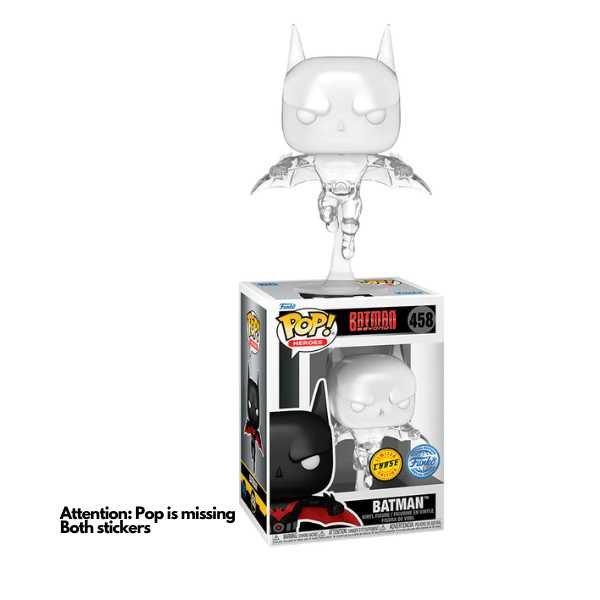 Funko Pop! Batman Beyond (Flying) CHASE #458 Exclusive (Missing Sticker)