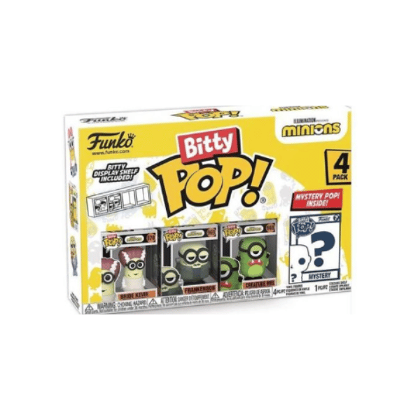 Funko Pop! Bitty - Minions 4 pack: Bride Kevin