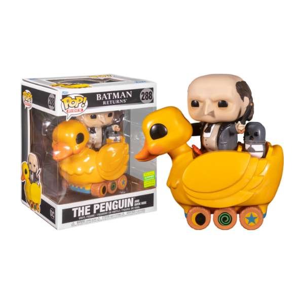 Funko Pop! DC Comics: Batman Returns - Penguin with Duck Ride Pop! Rides (2022 Summer Convention Exclusive)