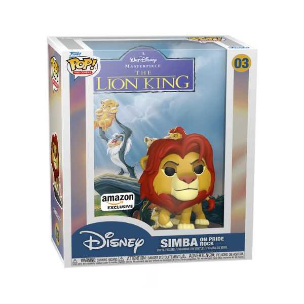 Funko Pop! Disney - The Lion King Simba (On Pride rock) VHS Cover Amazon Exclusive