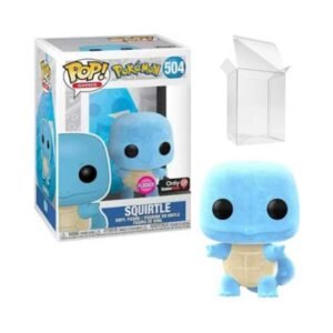 Funko Pop! Games: Pokekom - Squirtle (Flocked) GS Exclusive #504 [7.5/10]