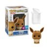 Funko Pop! Games Pokemon - Eevee (Flocked) (Wondrous Convention) #853 [7.510]