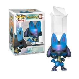 Funko Pop! Games: Pokemon - Lucario #856 (Only at Pokémon Center Exclusive) (Pearlescent) [7.5/10]