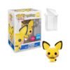 Funko Pop! Games Pokemon - Pichu (Flocked) (Wondrous Convention) #857 [7.510]