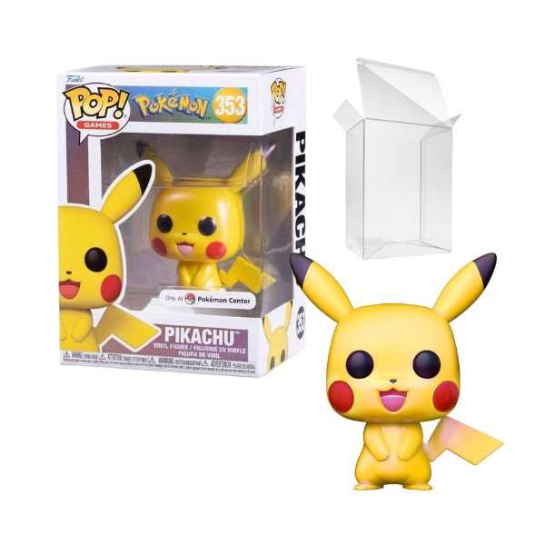 Funko Pop! Games: Pokemon - Pikachu #353 (Only at Pokémon Center Exclusive) (Pearlescent)