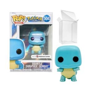 Funko Pop! Games Pokemon - Squirtle #504 (Only at Pokémon Center Exclusive) (Pearlescent)