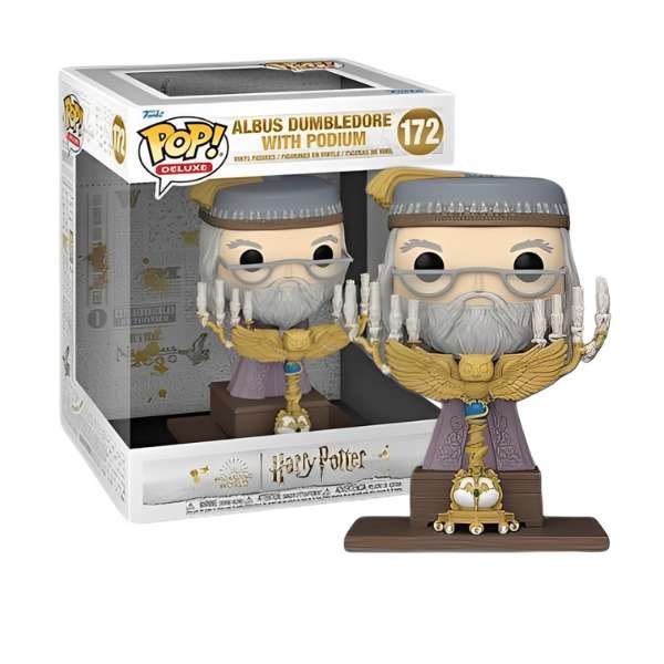 Funko Pop! Harry Potter - Albus Dumbledore with Podium #72 Deluxe