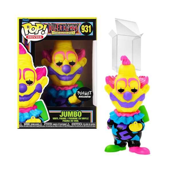 Funko Pop! Killer Klowns From outer Space - Jumbo #931 BlackLight Spirit Exclusive