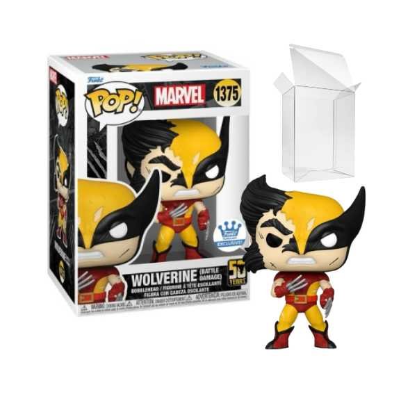 Funko Pop! Marvel 50 Years: Wolverine Battle Damage (Exclusive) #1375