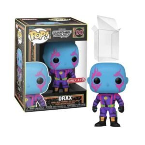 Funko Pop! Marvel Guardians of the Galaxy - Drax Blacklight #1243 Only at Target Exclusive