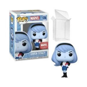 Funko Pop! Marvel Gwen Stacy (Blue With A Heart) #1356 (Collector Corps Exclusive)