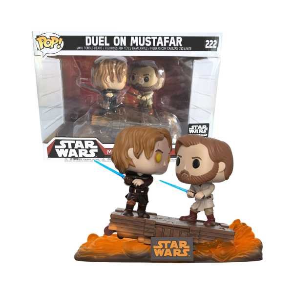 Funko Pop! Star Wars Moment_ Duel on Mustafar #222 (Smuggler's Bounty Exclusive)