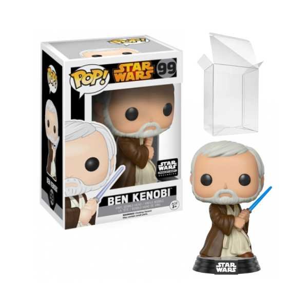 Funko Pop Star Wars_ Ben Kenobi #99 (Smuggler's Bounty Exclusive)