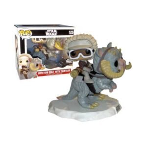 Funko Pop! Star Wars_ Hoth Han Solo with Tauntaun (Smugglers Bounty Exclusive )