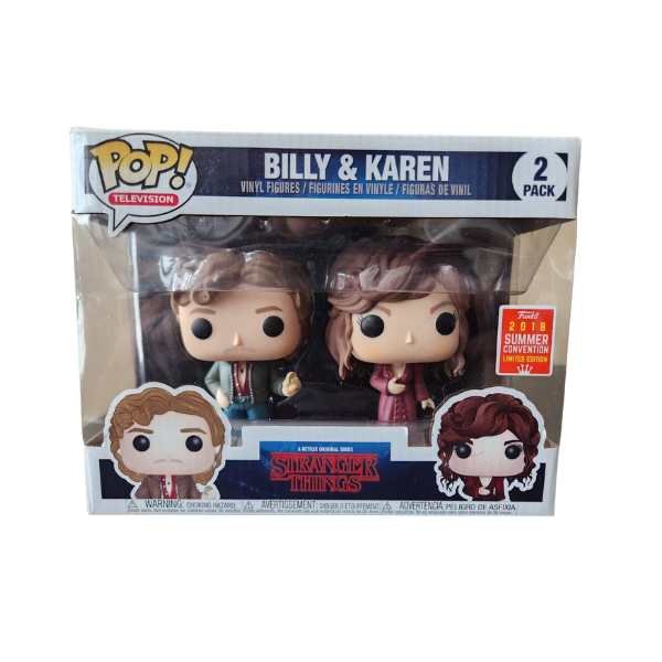 Funko Pop! Stranger Things - Billy & Karen 2-Pack 2018 Summer Convention Exclusive [7_10]